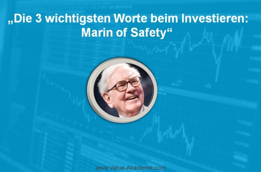 Die Margin of Safety (Sicherheitsmarge) beschreibt ein essenzielles Prinzip des Investierens. In diesem Beitrag zeige ich Dir, wie die Erfindung von Benjamin Graham durch seinen Schüler Warren Buffett und viele Investoren umgesetzt wird.