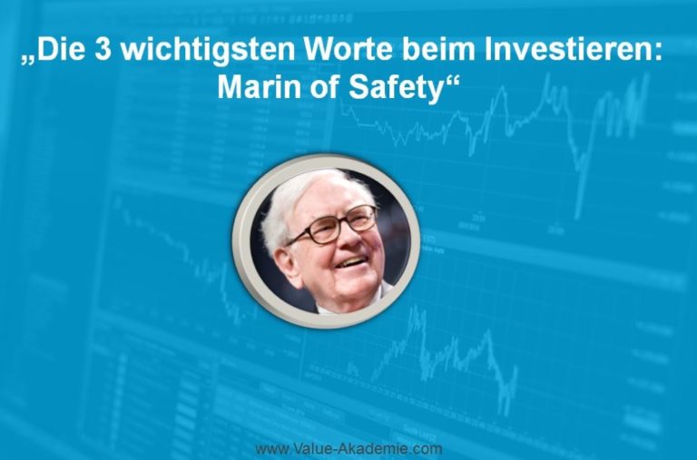 Die Margin of Safety (Sicherheitsmarge) beschreibt ein essenzielles Prinzip des Investierens. In diesem Beitrag zeige ich Dir, wie die Erfindung von Benjamin Graham durch seinen Schüler Warren Buffett und viele Investoren umgesetzt wird.