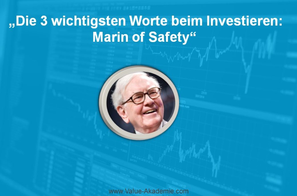 Die Margin of Safety (Sicherheitsmarge) beschreibt ein essenzielles Prinzip des Investierens. In diesem Beitrag zeige ich Dir, wie die Erfindung von Benjamin Graham durch seinen Schüler Warren Buffett und viele Investoren umgesetzt wird.
